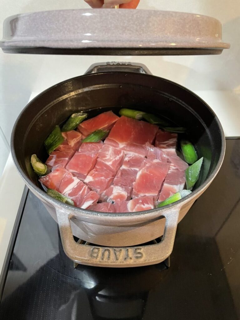 ストウブ 豚の角煮