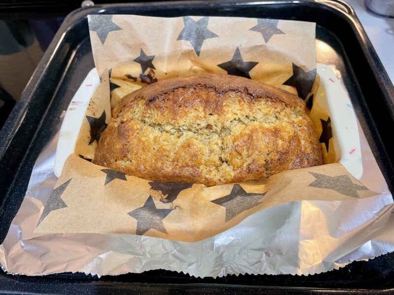 手作りバナナケーキ