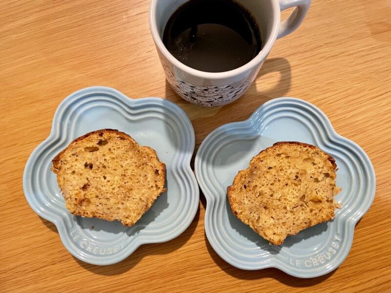 手作りバナナケーキ